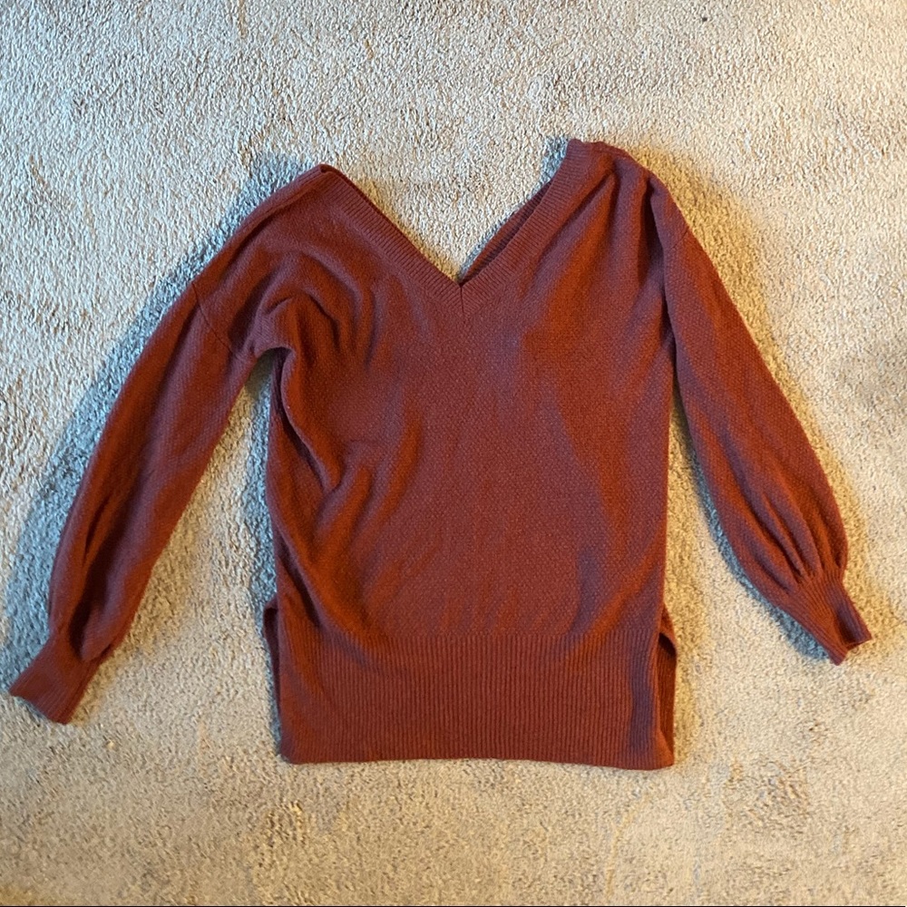 Slouchy, cute long-sleeve sweater